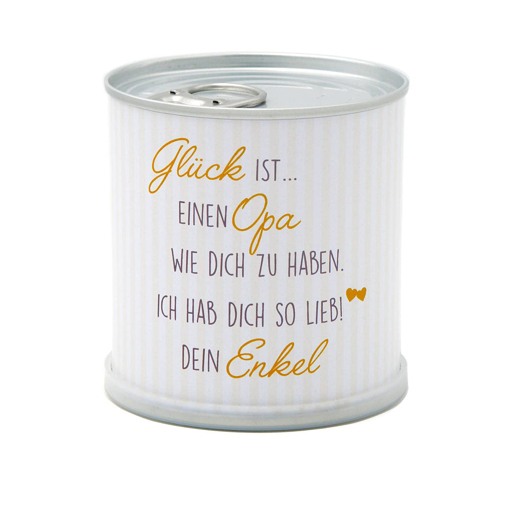 Anzuchtset mit Glücksklee | Design Glück ist … | Geschenkset mit Einer Sorte Klee in süßer instant gardening Blumendose (Tochter Mama)