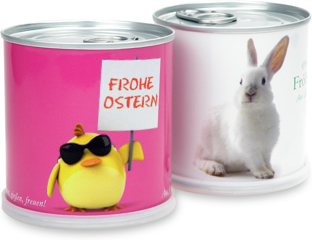 1 stück Osterpflanze in Dose, 8 cm hoch, 7.5 cm Durchmesser, Vergissmeinnicht, süß und festlich, Indoor, Ostern