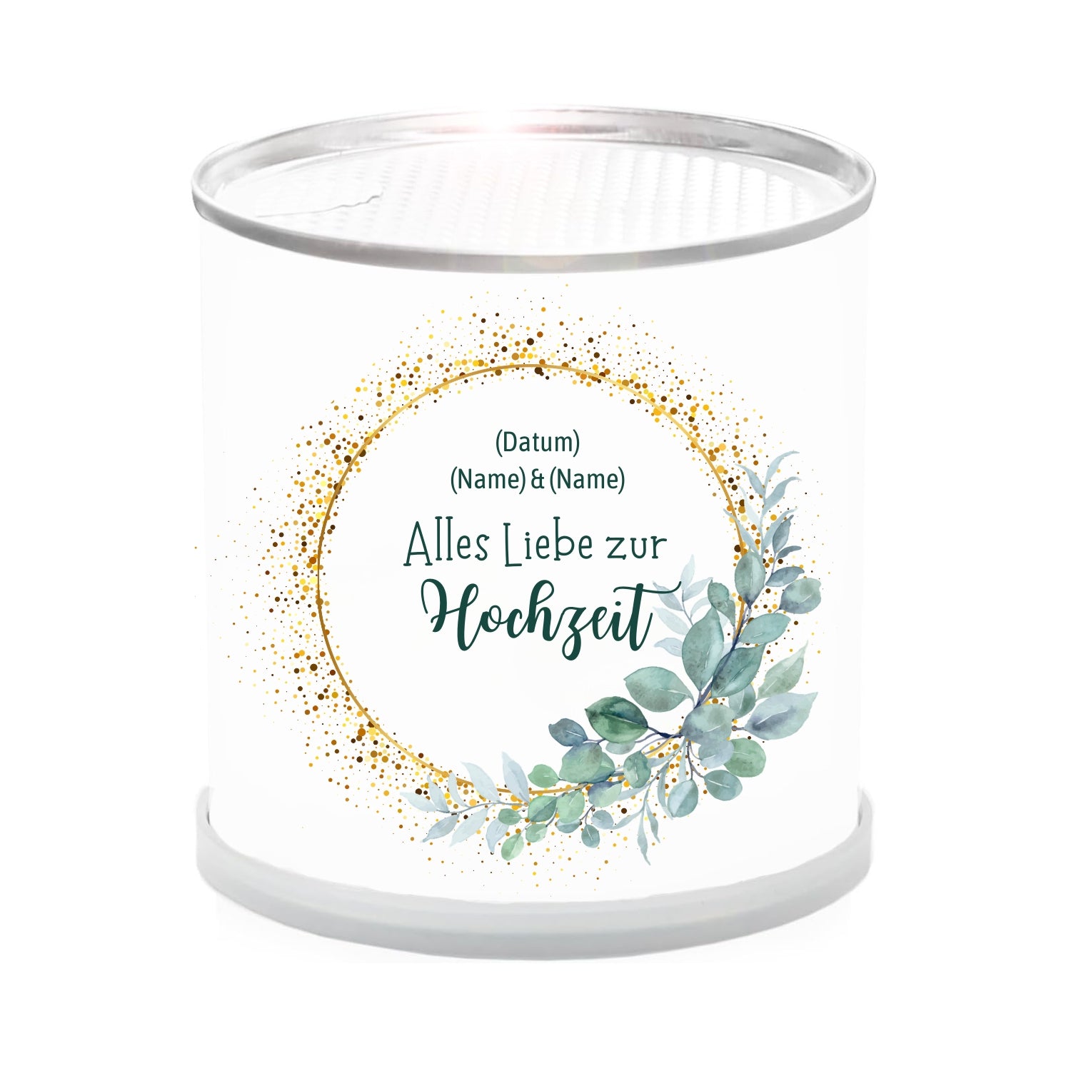 MacFlowers® Olivenbaum Anzuchtset zur Hochzeit – Personalisiert mit Namen & Datum
