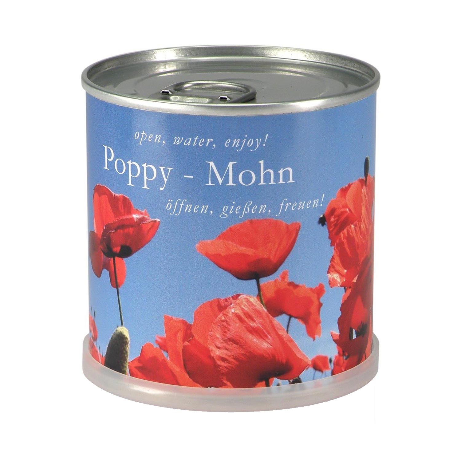 Blumen in der Dose - Mohn